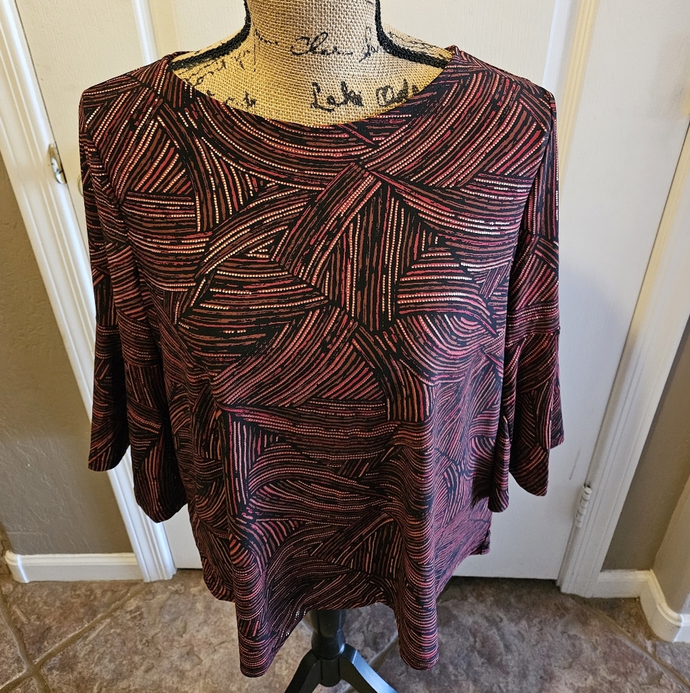 NWT ☆ Kasper Top/Blouse, Size Large, Brand NEW!